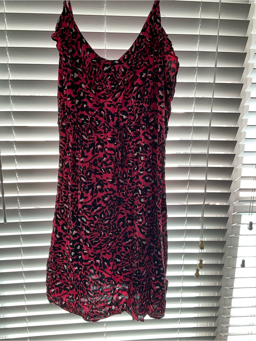 torrid Pink and Black Leopard Print Maxi Slip Dress